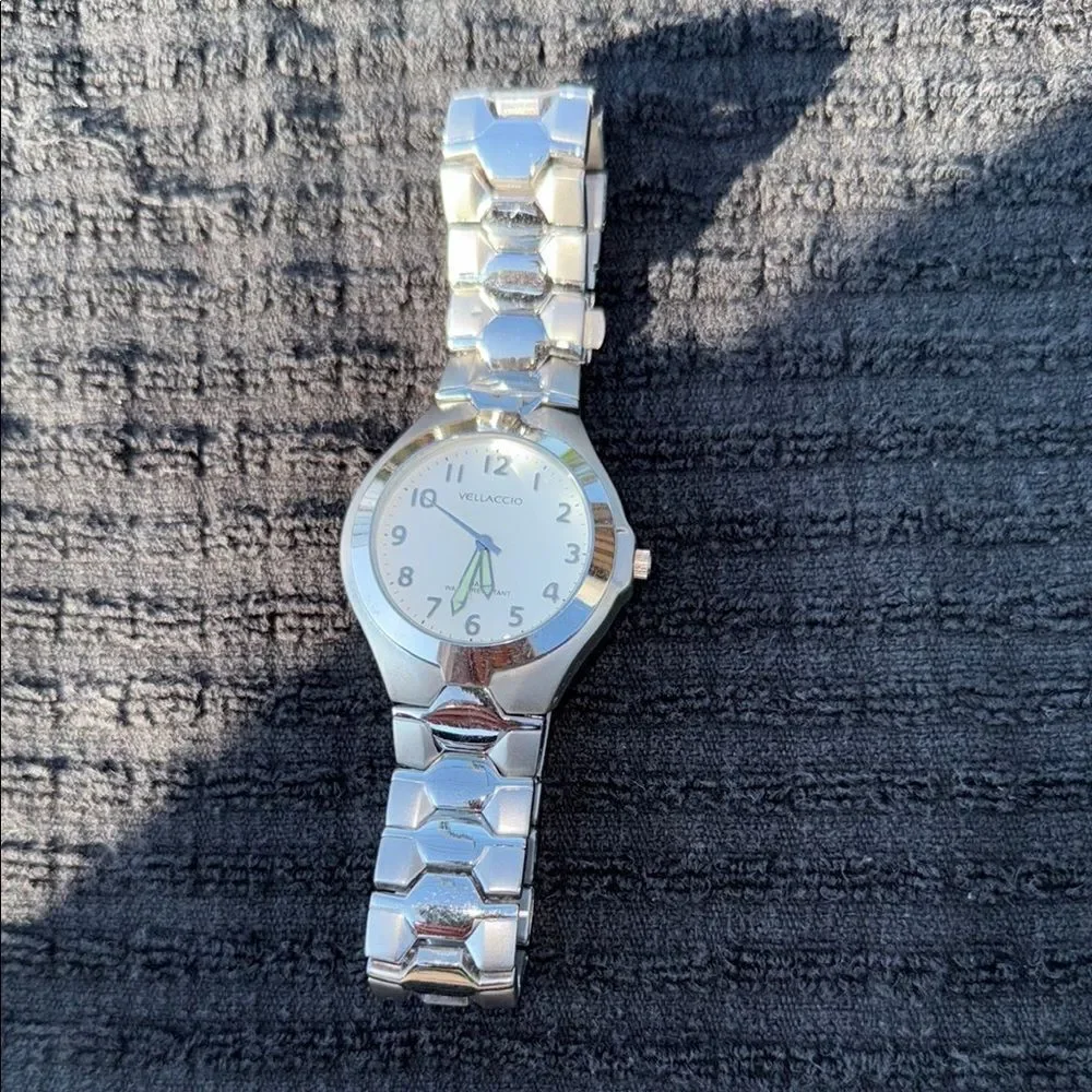 Vellaccio Silver Metallic Watch
